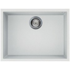 Lavello Elleci Incasso Sottotop Quadra 1 Vasca LKQ11096BSONA 58x44 Bianco