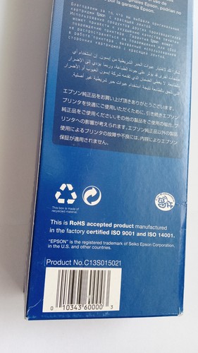 1x EPSON S015021 #7753 Ribbon Cartridge Farbband Black LQ-300+ 300+II, 570, 850 - Picture 4 of 4
