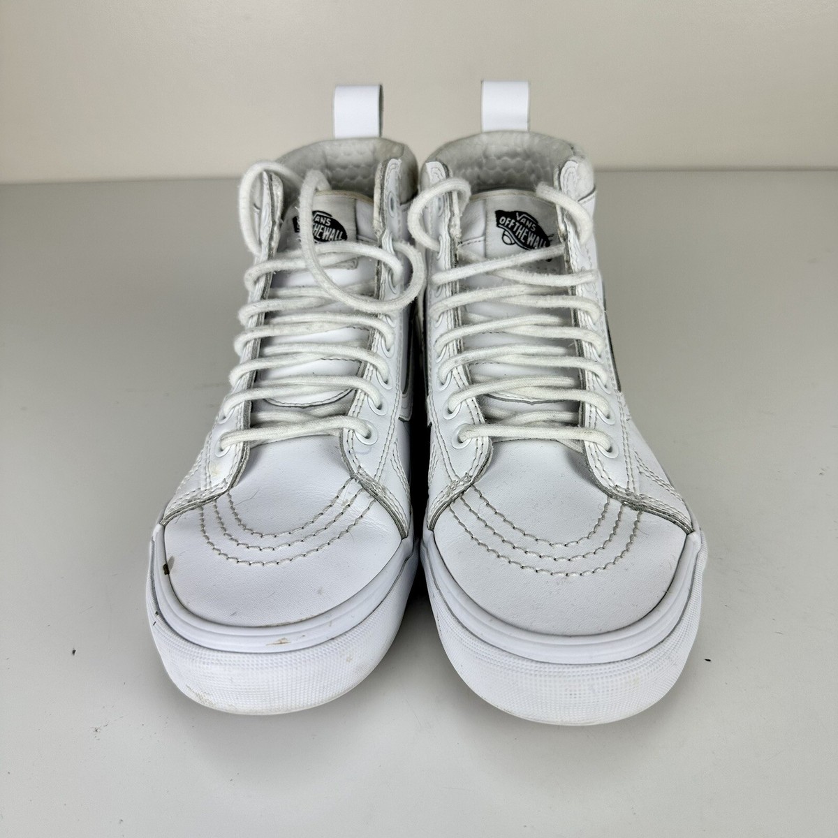 vans sk8-hi ビリーズ オフホワイト Vans Off The Wall Sk8 Hi Womens SZ 7 High Top Sneakers White | eBay