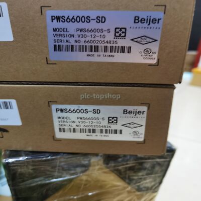 New In Box HITECH PWS6600S-S HMI Touch Screen PLC