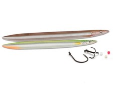 Savage Gear 3D Line Thru Sandeel 12.5cm 19g Sinking Sea Lure NEW COLORS