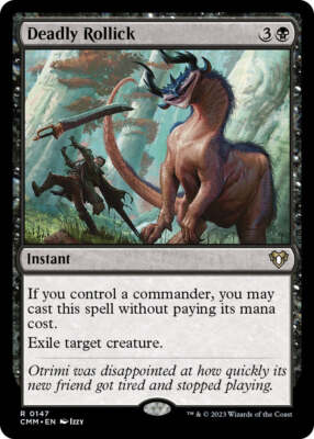 Deadly Rollick [Commander Masters] Magic MTG