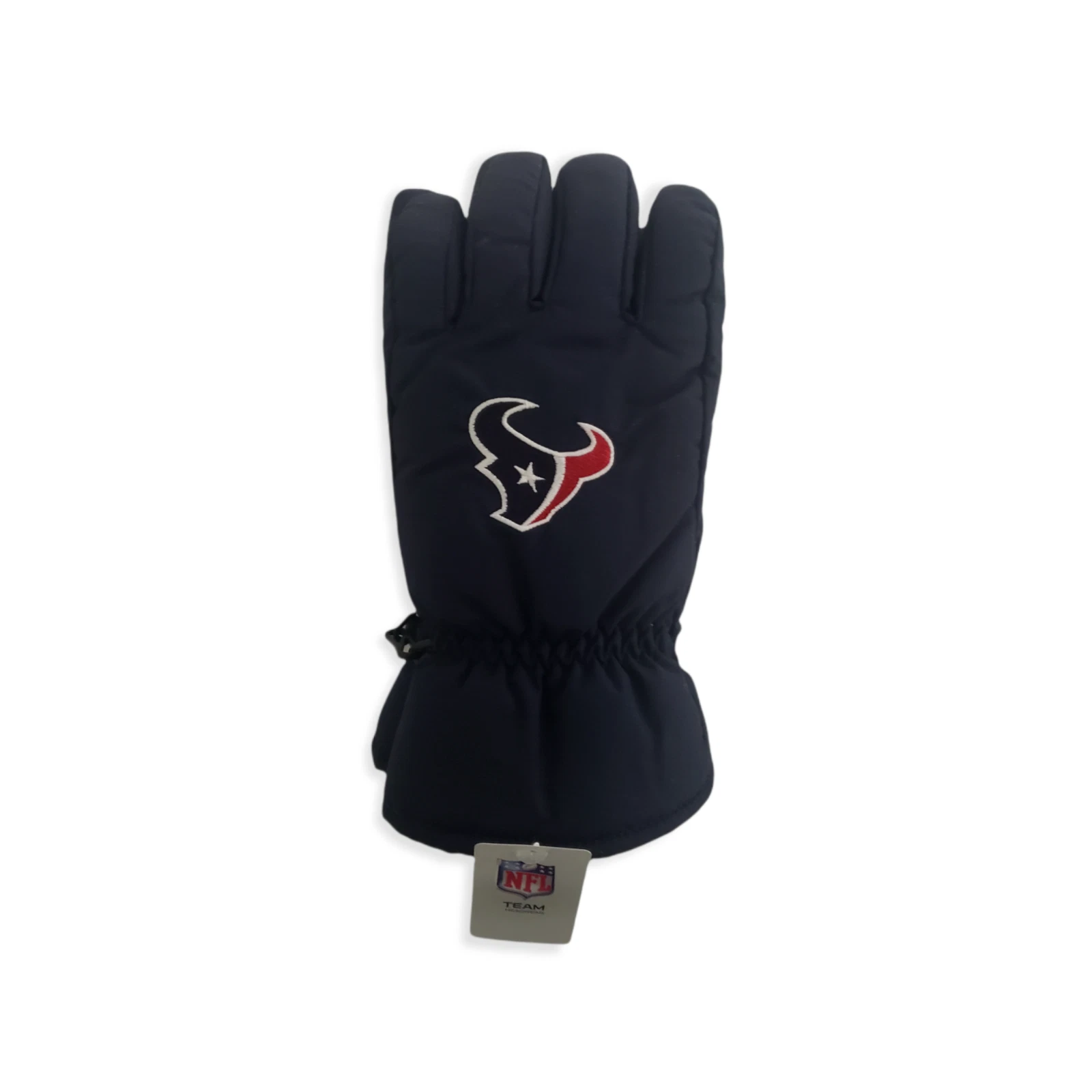 Houston Texans NFL Men's Embroidered Team Insulated Winter Gloves Navy Size M/L