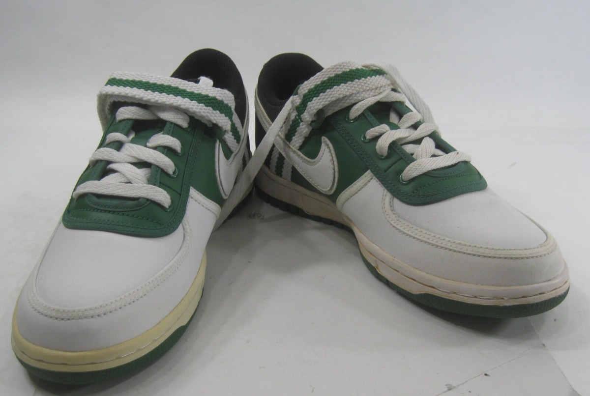 ◆　rie_cy5です　◆ Nike Vandal Low White, green Accents 314675 312 YOUTH SIZE 6