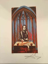 Salvador Dali series Tarot Lithography off Signature set on slab with