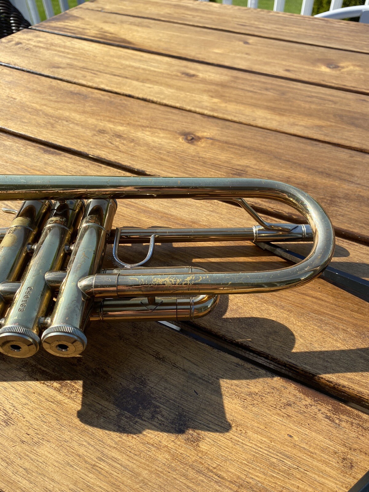 Selmer Bach TR300 Trumpet Made in USA W/ Case + 7C Mouthpiece NICE eBay