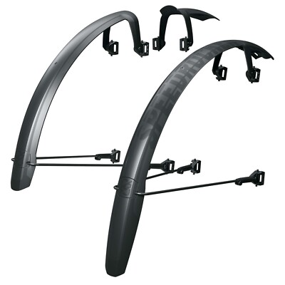 SKS Speedrocker XL 700c Gravel Schutzblech Set - Schwarz