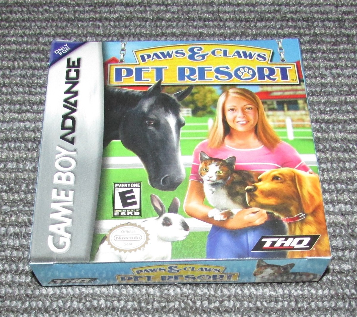 Paws Claws: Pet Resort (Nintendo Game Boy Advance) Brand New Fast  Shipping