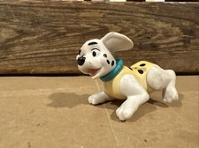 McDonalds Happy Meal Toy Disney 101 Dalmatians Dog Posable Feet Cake Topper Fig.