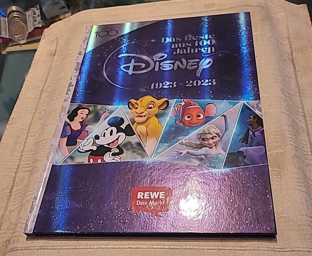 Rewe - Sammelalbum Das Beste Aus 100 Jahren Disney 1923-2023, Neu +