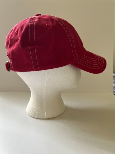 Red TORO Cotton Adjustable Trucker Baseball Hat - Picture 4 of 6