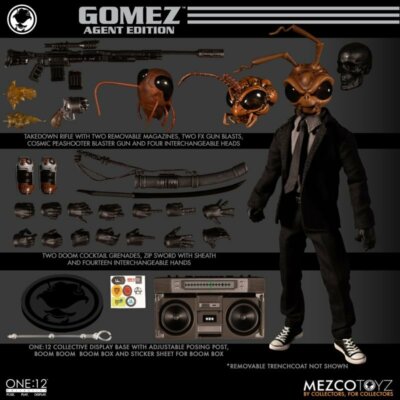 Mezco One:12 Collective Agent Gomez Action Figure in stock | eBay