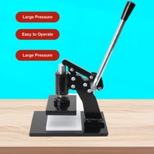 Manual Leather Cutting Machine Die Cutter PVC Hand Press DIY