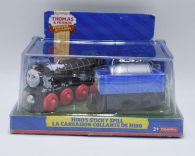 Hiro's Sticky Spill Fisher Price Thomas & Friends Wooden Railway Train Engine