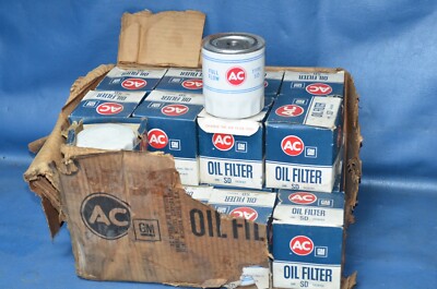 NOS Genuine GM ACDelco AC Engine Oil Filter SD 6438162 1963-72 Opel Factory OEM