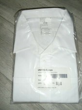 MENS WHITE RN SHORT SLEEVE SHIRT VARIOUS SIZES NEW