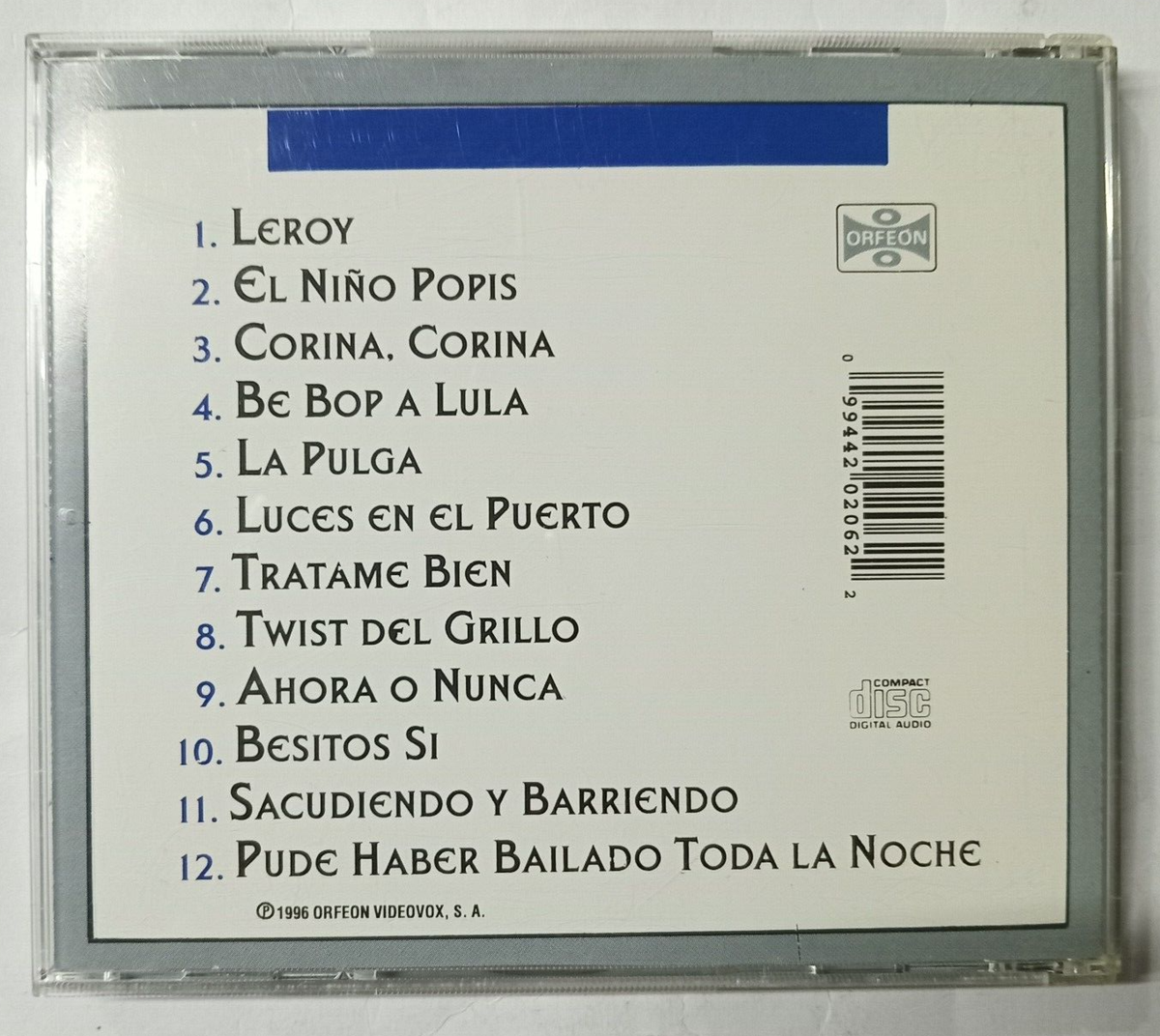 LOS CRAZY BOYS - IDOLOS DEL ROCK & ROLL - 1996 MEXICAN CD ALBUM
