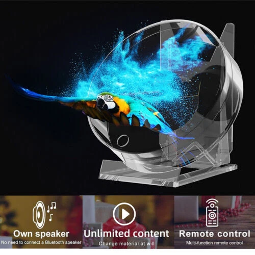 3D Holographic Projector Hologram Fan LED for Advertising Display Bluetooth WIFI - Picture 4 of 14