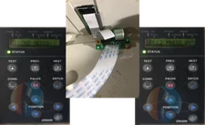 Graphtec CE5000 LCD screen