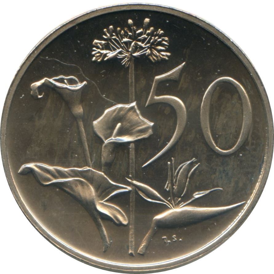 コレクション South Africa 50cents, 1963 Fifty Cents 1963, Coin from South Africa - Online Coin Club