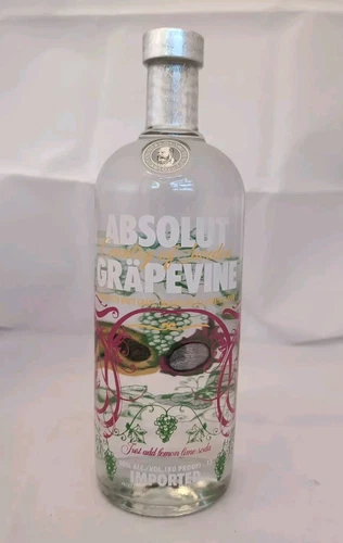 Absolut Vodka Gräpevine 1L Voll Versiegelt