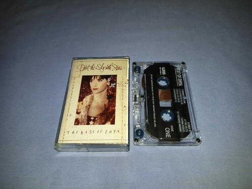 THE BEST OF ENYA PAINT THE SKY WITH STARS CASSETTE TAPE ALBUM