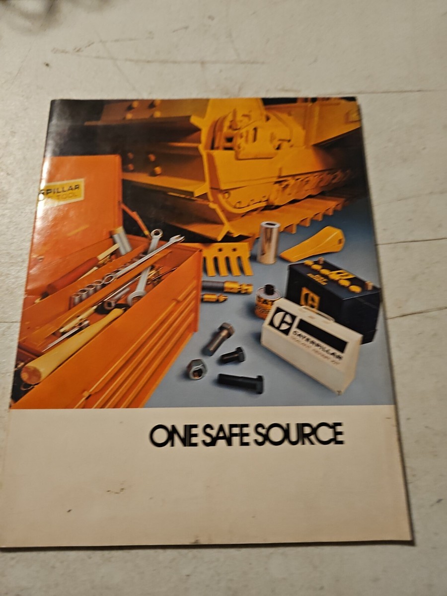 Y*A様 caterpillar 部品カタログ　3冊 Vintage Caterpillar ONE SAFE SOURCE 1973 Parts Catalog | eBay