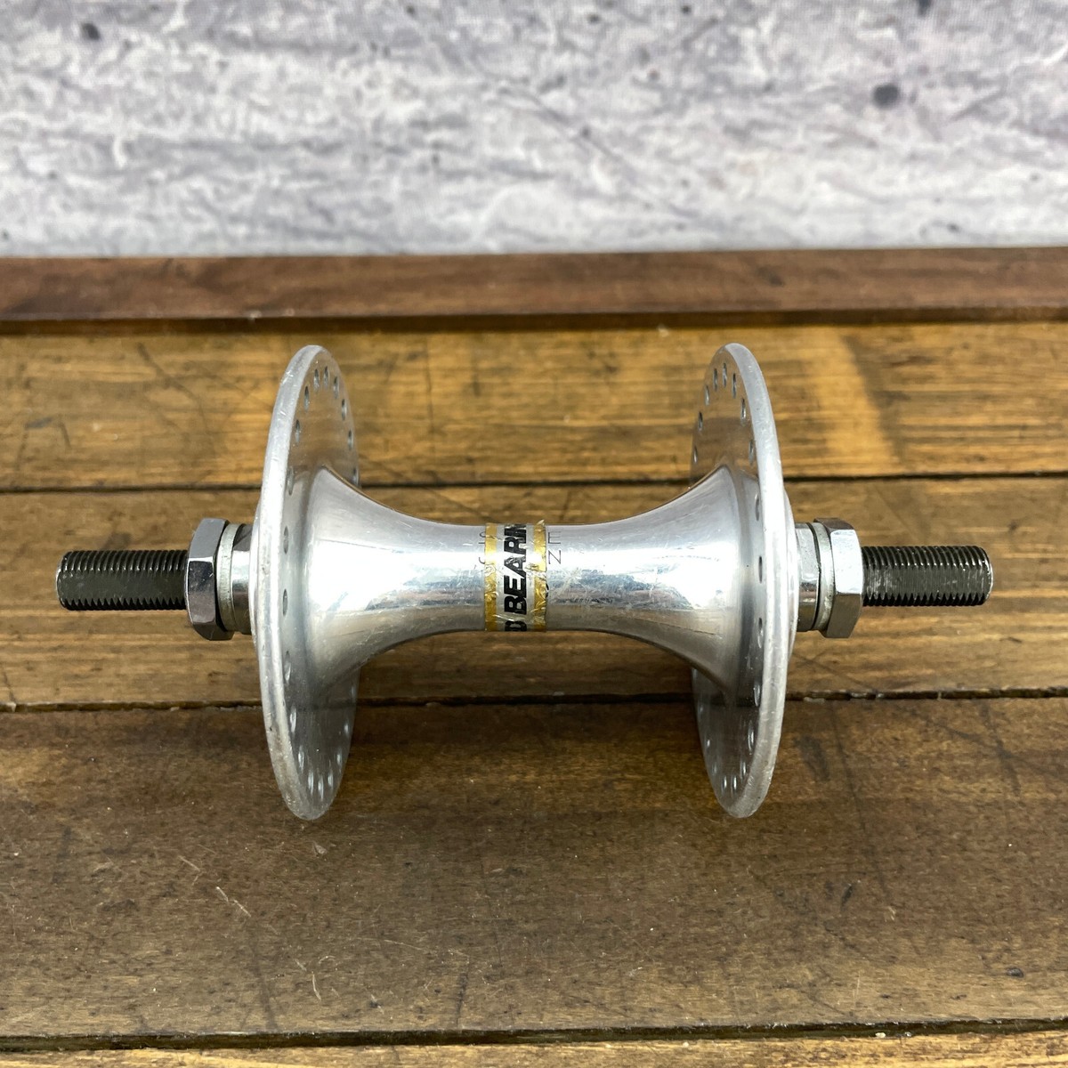 パーツ SUZUE - LARGE FLANGE BMX HUB FRONT 48H SUZUE front