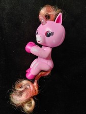 Jojo Light Up Unicorn Fingerlings WooWee Friendly Interactive Toy  Used 