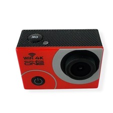 Explore One UHD 4K Action Camera Red 2.5" Screen WiFi Waterproof Lightweight