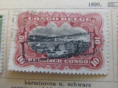 Congostaat Congo Indépendant Belgian Congo 1910-15 10c fine used A11P32F13