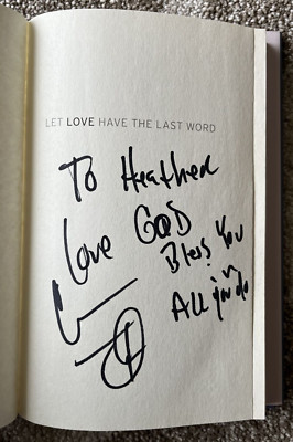Common Signed ''Let Love Have the Last Word : A Memoir''  (2019, Hardcover)