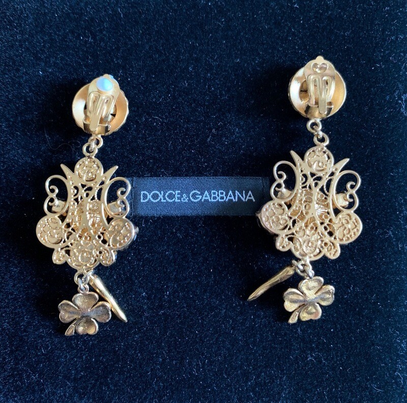 【送料&関税込】Dolce & Gabbana Dolce And Gabbana Earrin Original DOLCE & GABBANA Earrings Nr. 1 | eBay