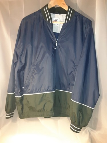 Vtg Nike Big Blue Tag Logo Spell Out 