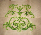 VTG LOT (4) MADEIRA PRE-WORKED NEEDLEPOINT SEAT COVER CANVAS SET, YOU COMPLETE! — photo 3