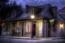 New Orleans Historic Lafitte's Blacksmith Shop and Bar - Z Scale 1:220  Haunted?