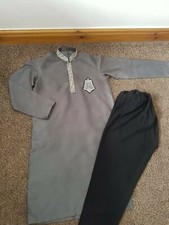 Silver/grey/black Mens Sharwani/Sherwani Kurta FORMAL wedding size small