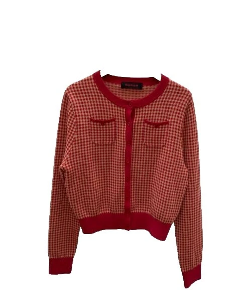 Cashmere Check Cardigans for Women