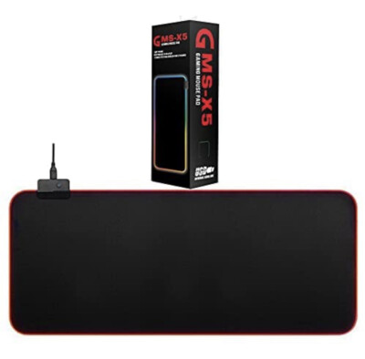 GMS-X5 800x300x4mm Colorful Symphony Glowing Mouse Pad Gaming Mouse Pad