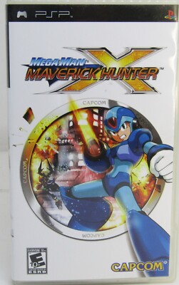 PSP MegaMan Maverick Hunter. Complete with Manual.