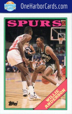 1992-93 Topps Archives San Antonio Spurs #101 Willie Anderson