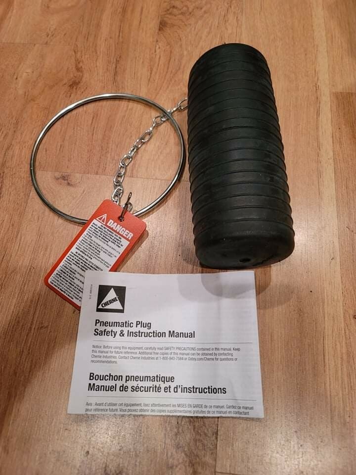 E-CO Cherne 6-in ABS DWV Econ-O-Grip Plug 271578 at Lowes.com