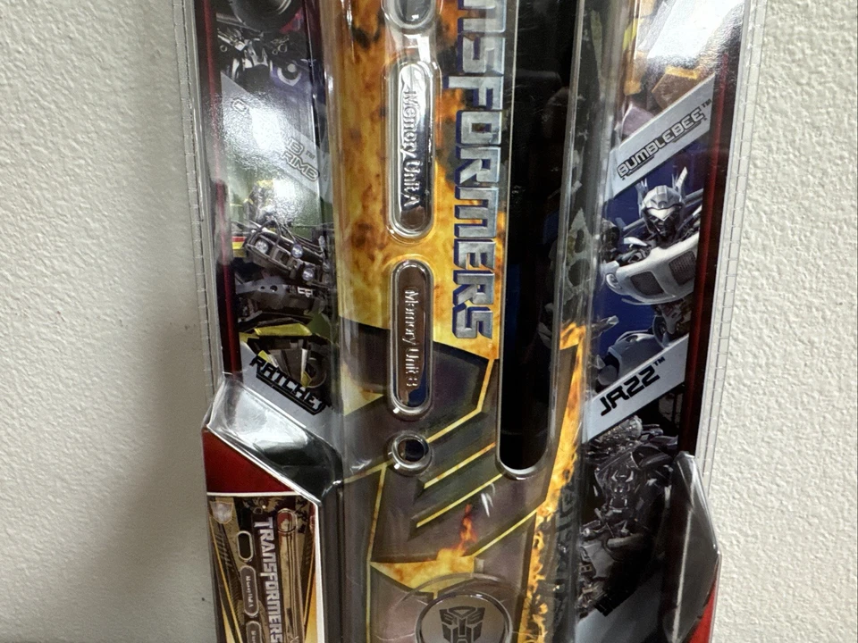 2007 Microsoft Xbox 360 Transformers W/ 12 interchangeable Faceplate Brand New! - Image 3 of 4