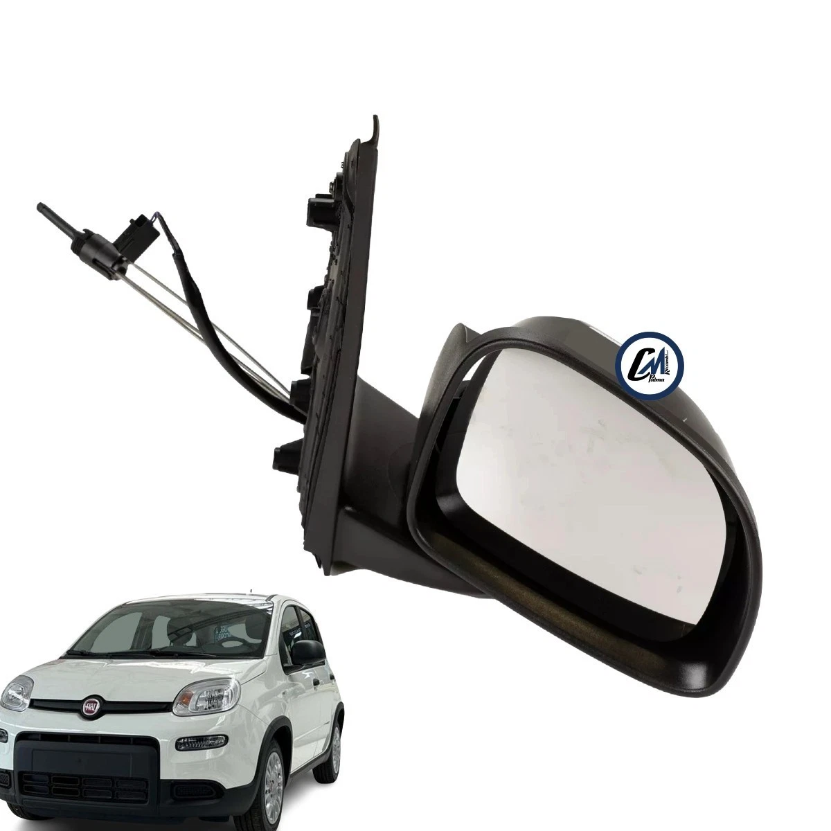 Specchietto retrovisore sinistro FIAT PANDA 2 Diésel usato Specchietto retrovisore sinistro FIAT PANDA 2 Diésel usato