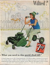 7UP "Wilted? Lawn Mower Ad