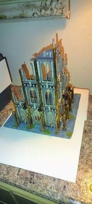 Warhammer 40,000 Basilica Administratum terrain piece,  by Games Workshop.