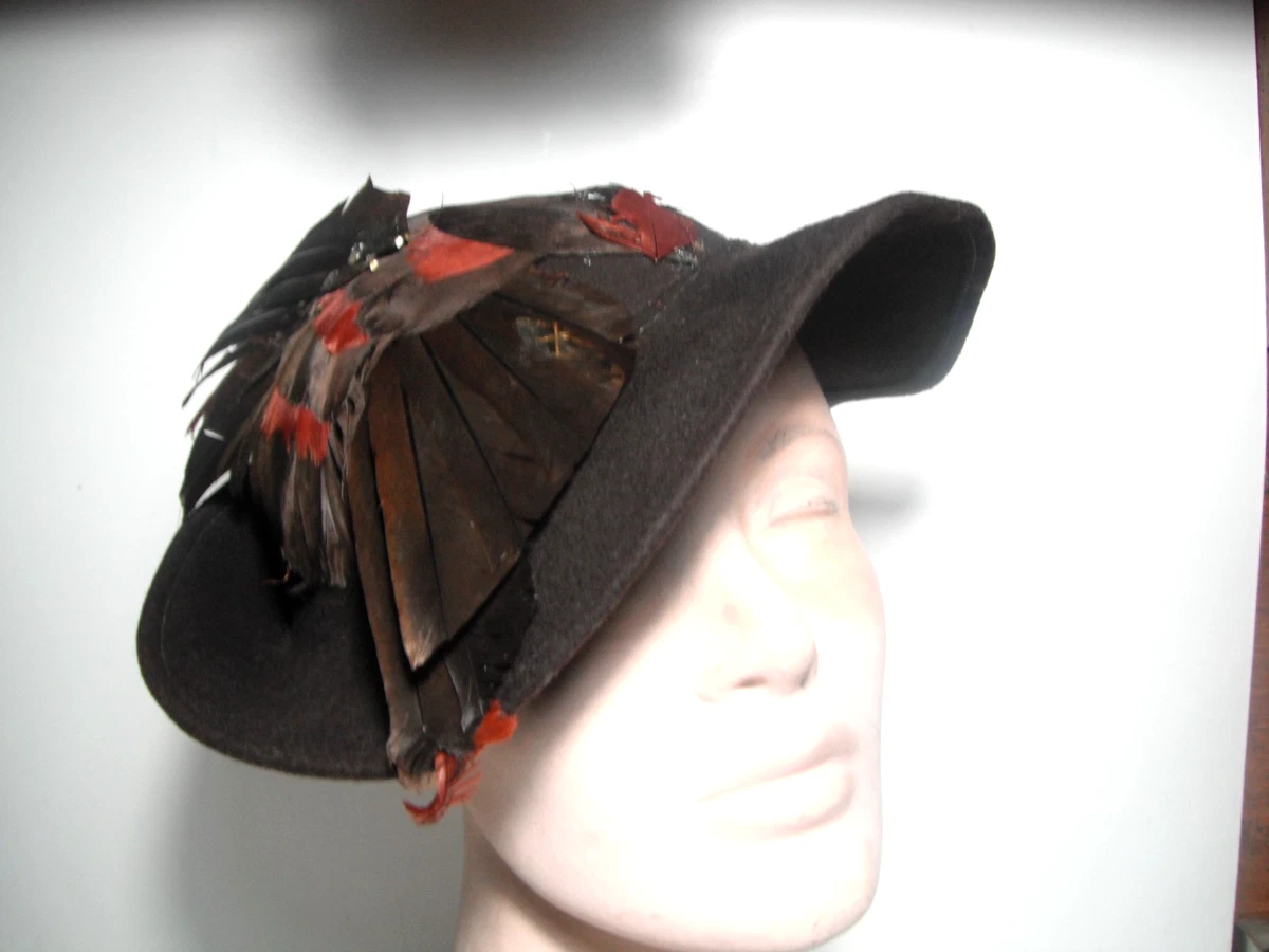 Vintage Feather Hats for Women for sale - eBay