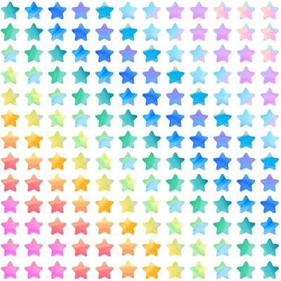 3000 Pcs Star Stickers Mini Watercolor Small Stars for Kids Tiny Stickers for...