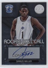 2012-13 Totally Certified Rookie Roll Call Silver Darius Miller #92 Auto 1n6x