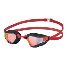 SWANS Swimming Goggles VALKYRIE SR-72MITPAFAB Smoke x MIT Red Mirror